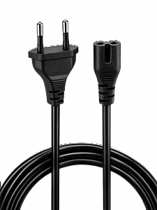 Орбита OT-ELS05 Черный сетевой шнур (С7/2.5А) -1м